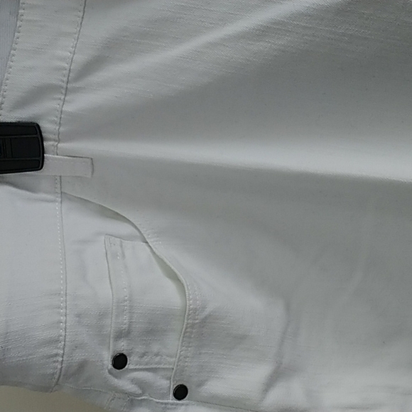 C.J.Banks White Barely Boot Stretch Jeans Plus Size 24W - Picture 9 of 10